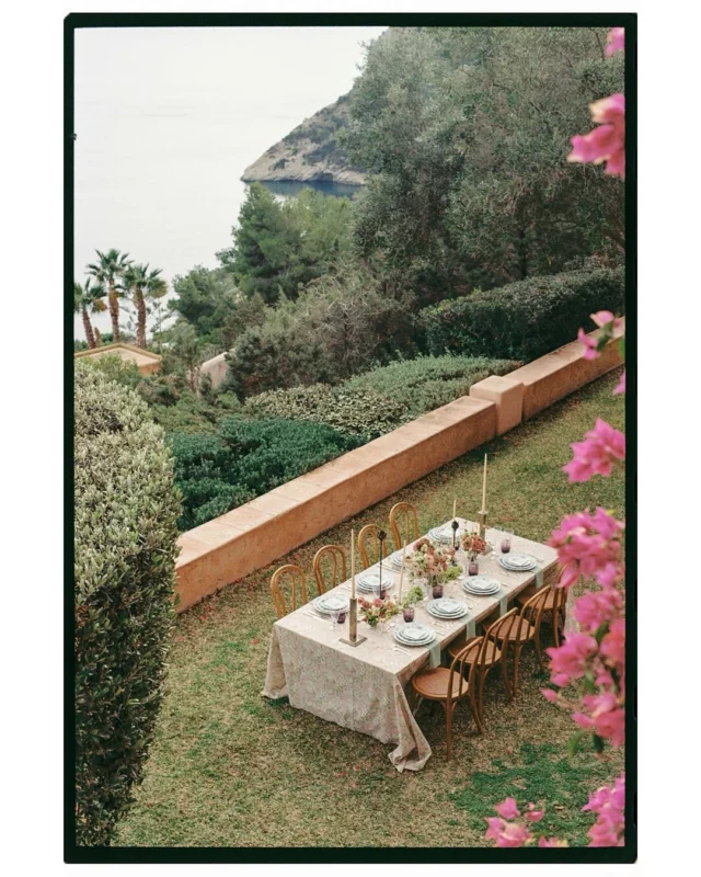 A dreamy table setting in Ibiza, styled by @serafinaweddings, @thefloralstudioibiza, and @valentina.usagi @verawangbride 

Captured on 35mm film and beautifully developed by @carmencitafilmlab 🎞️ 🌿✨📷

#FilmPhotography #35mmFilm  #TableStyling  #IbizaWeddings #destinationweddingspain #WeddingDetails #MediterraneanStyle #CarmencitaFilmLab #RomanticTablescape #MallorcaWeddingPhotographer #SpainWeddingPhotographer #ibizaweddingphotographer 
#ibizafilmphotographer #fotografobodaibiza #ibizaphotographer 
#barcelonaweddingphotographer #verawangxpronovias #super8wedding